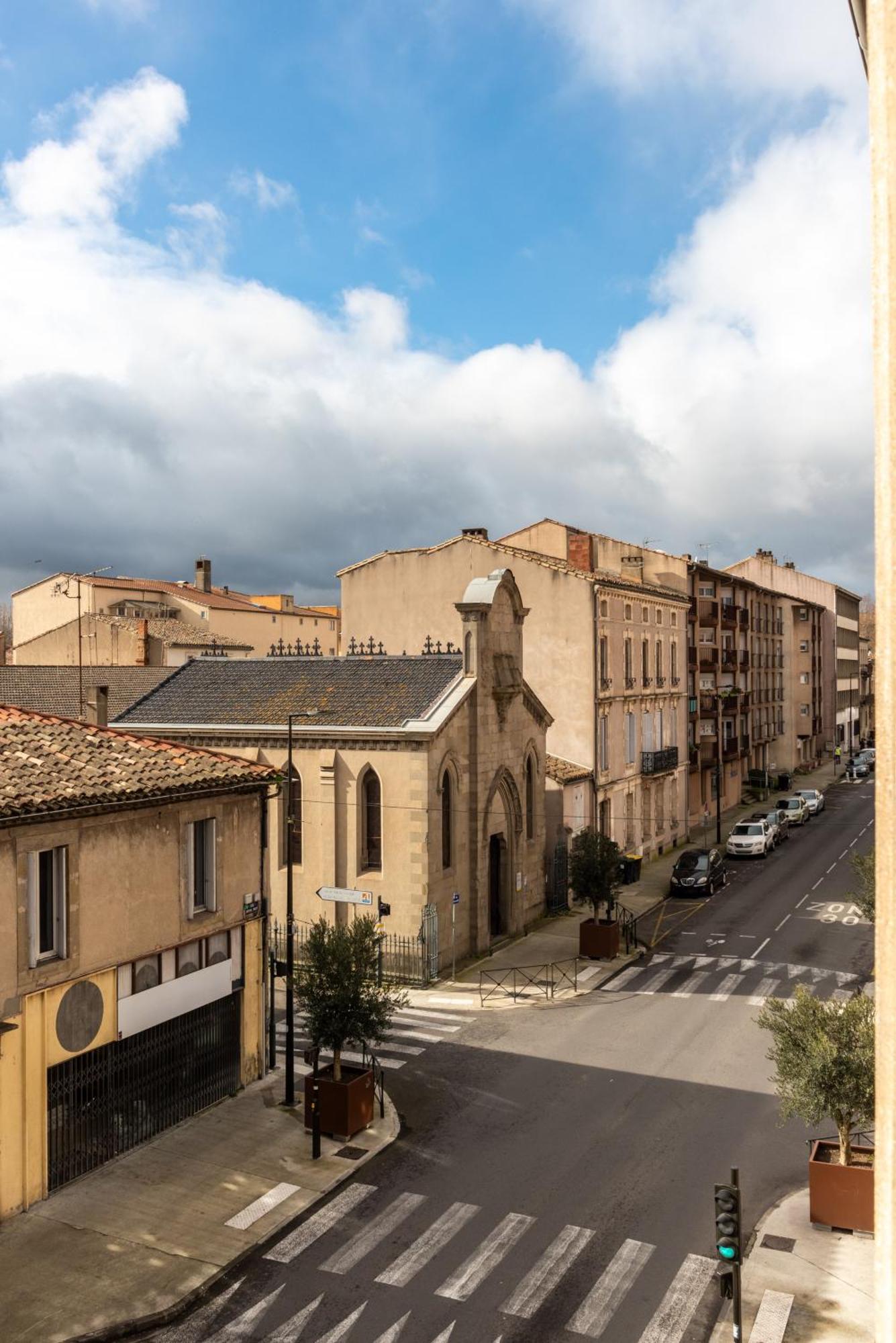 Le Marty - Wifi - Central - Climatison - Parking Gratuit Carcasona Exterior foto